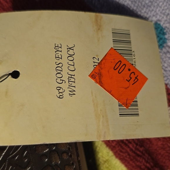 ♥️BUY 2 GET 1 FREE  EARTHBOUND Handmade Leather Journal God's Eye ~ 6" x 9" - Picture 5 of 9